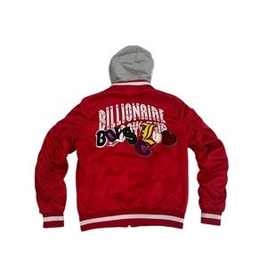 Billionaire Boys Club Satin Varsity Jacket
